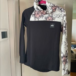 Picture Blossom Grid Fleece Ski Midlayer EUC